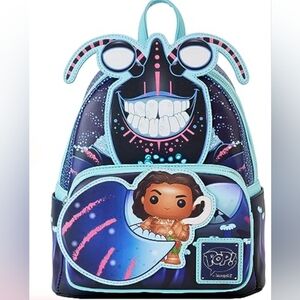 Loungefly POP Disney Moana Tamatoa Glow in The Dark Mini Backpack Exclusive